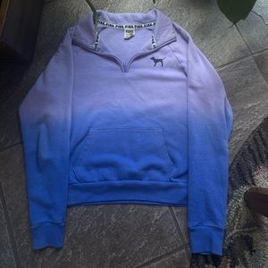 pink ombré pullover